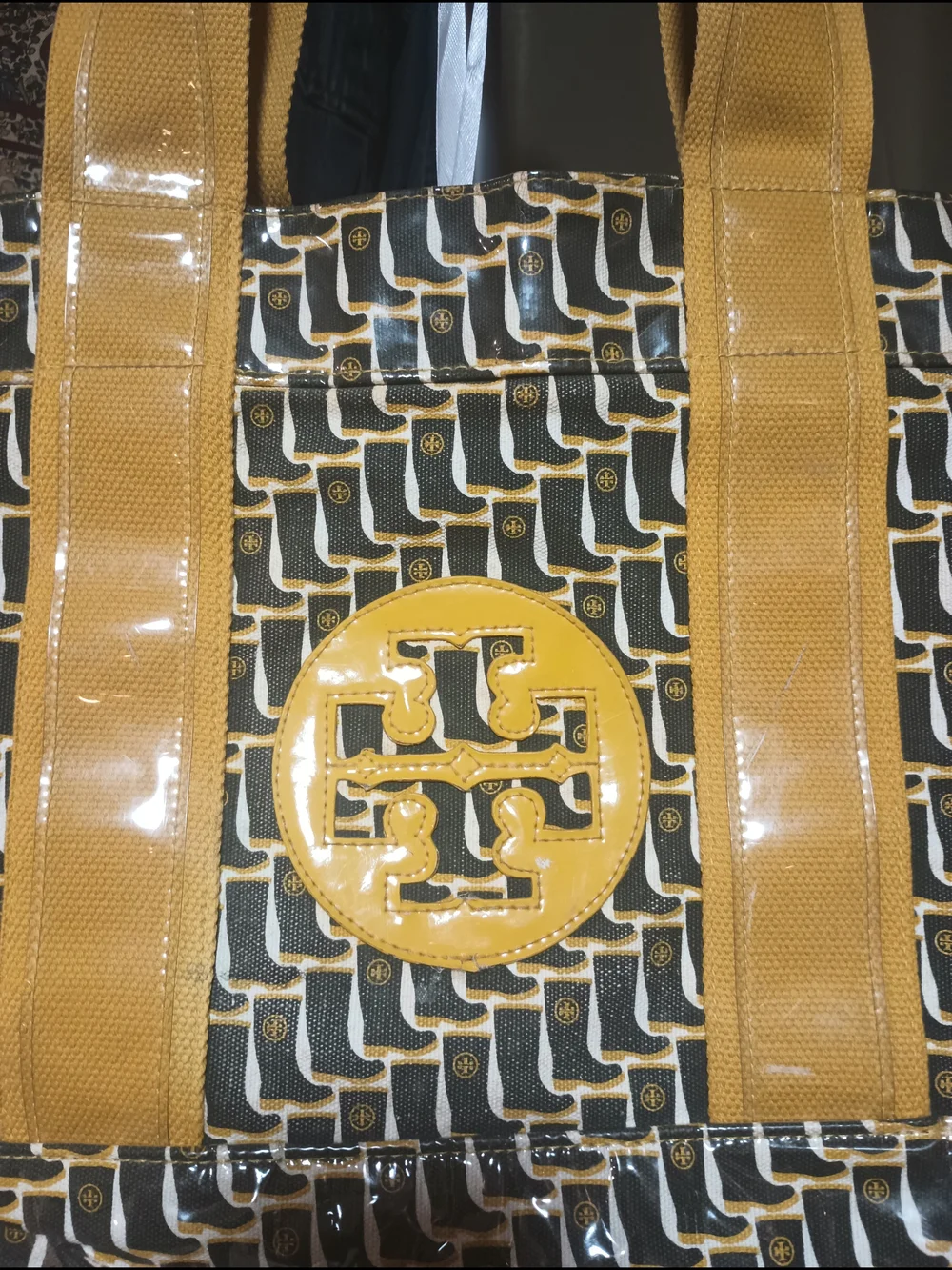 Tory Burch bright yellow